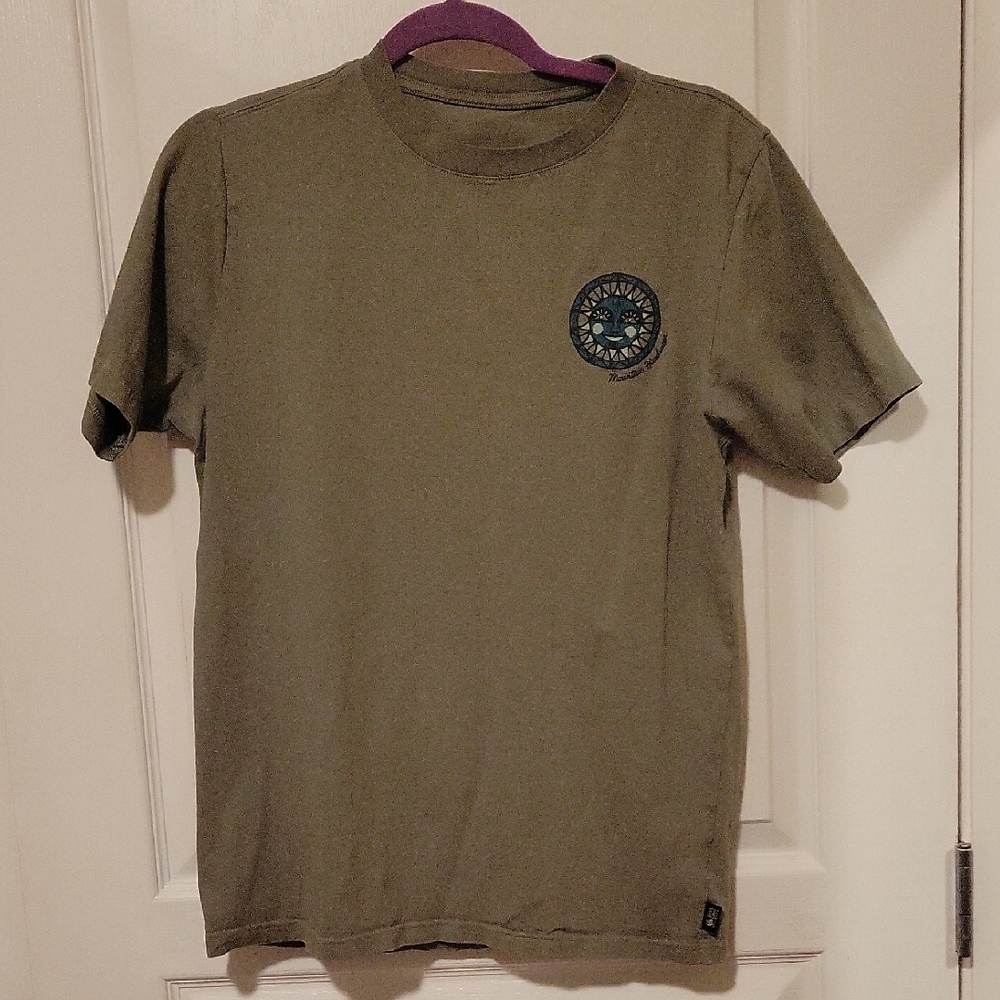 Mountain Hardwear Green Graphic Short Sleeve Tee